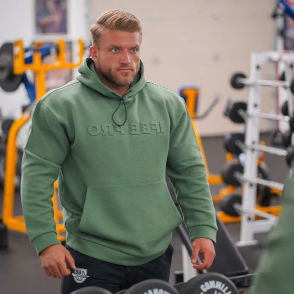 IFBB PRO GRAY HOODIE IFBB