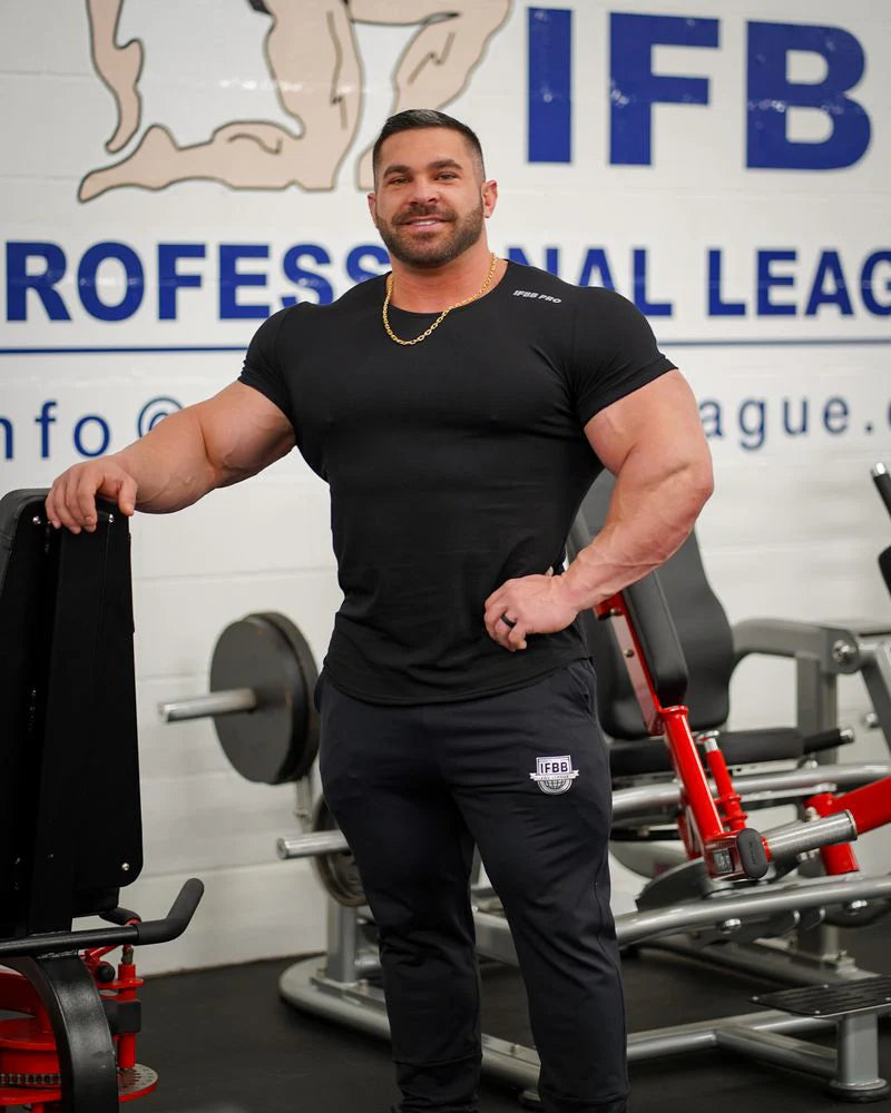 IFBB PRO GREEN IFBB PANTS