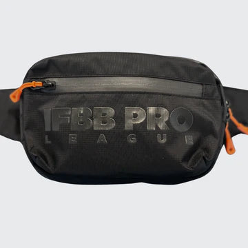 IFBB PRO FANNY PACK BLACK