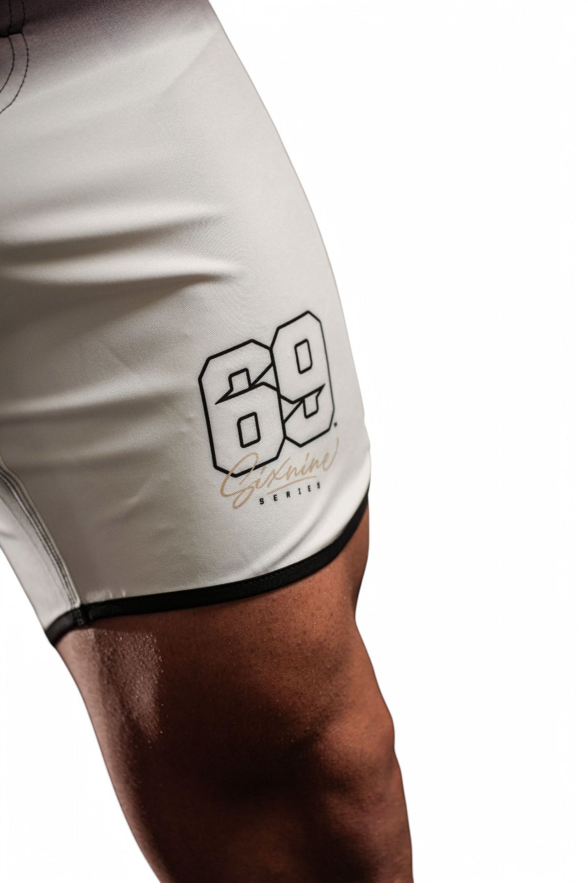 Short Men's Black and White