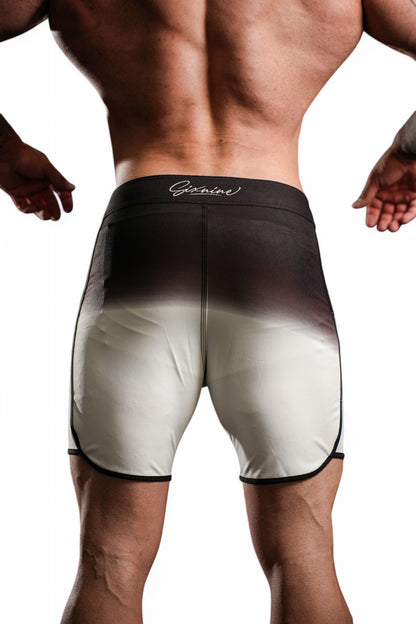 Short Men's Black and White