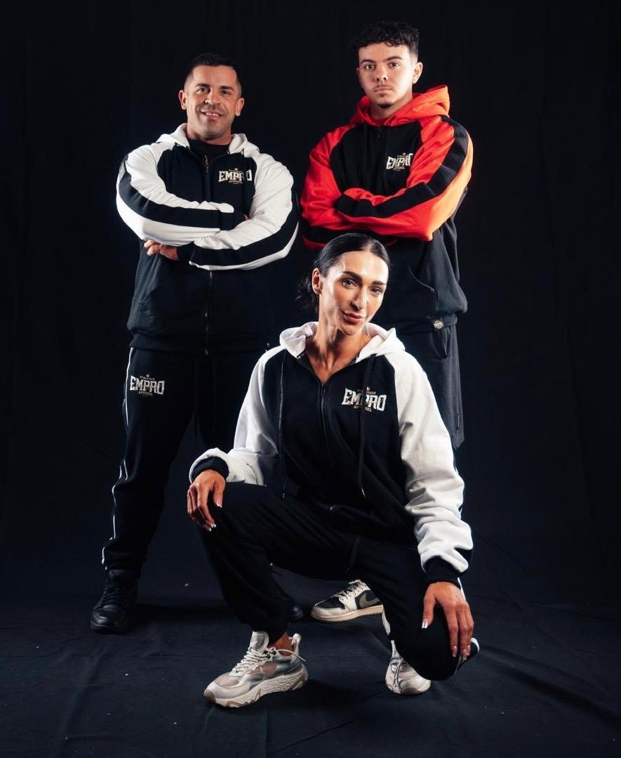 Empro Classic Serie Sixnine Black-White Tracksuit with Hood