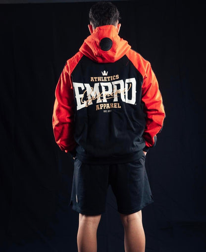 Sixnine Empro Classic Series Black-Red Hooded Tracksuit