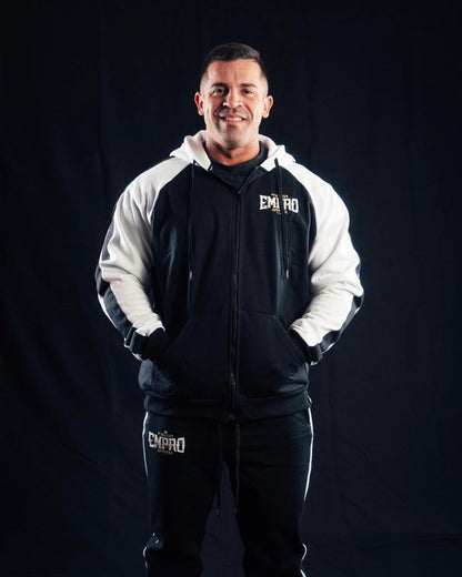 Empro Classic Serie Sixnine Black-White Tracksuit with Hood