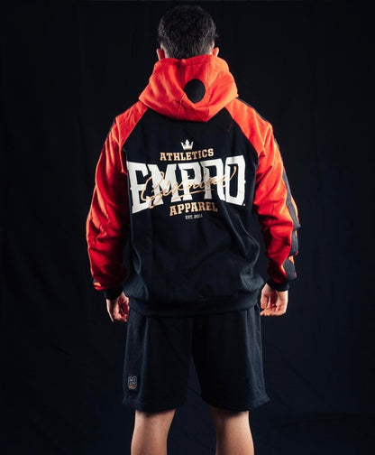 Sixnine Empro Classic Series Black-Red Hooded Tracksuit