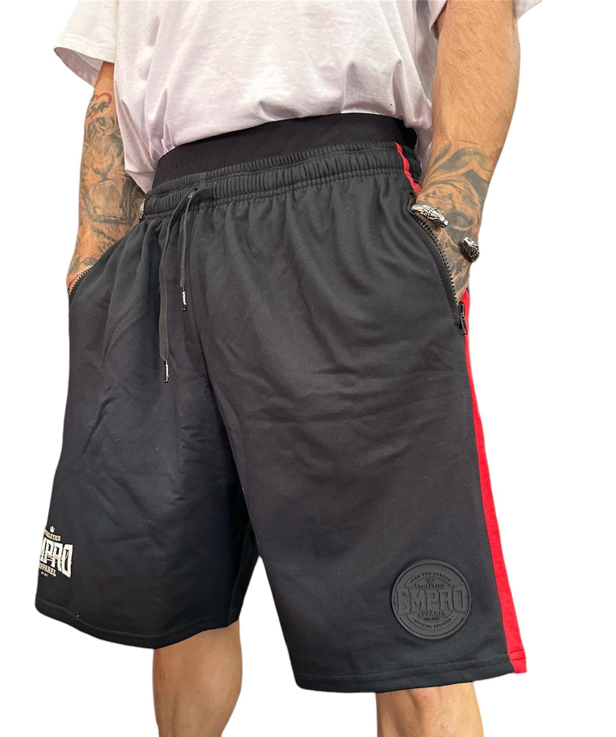 Bermuda Cotton Empro Classic Series Sixnine Black-Red