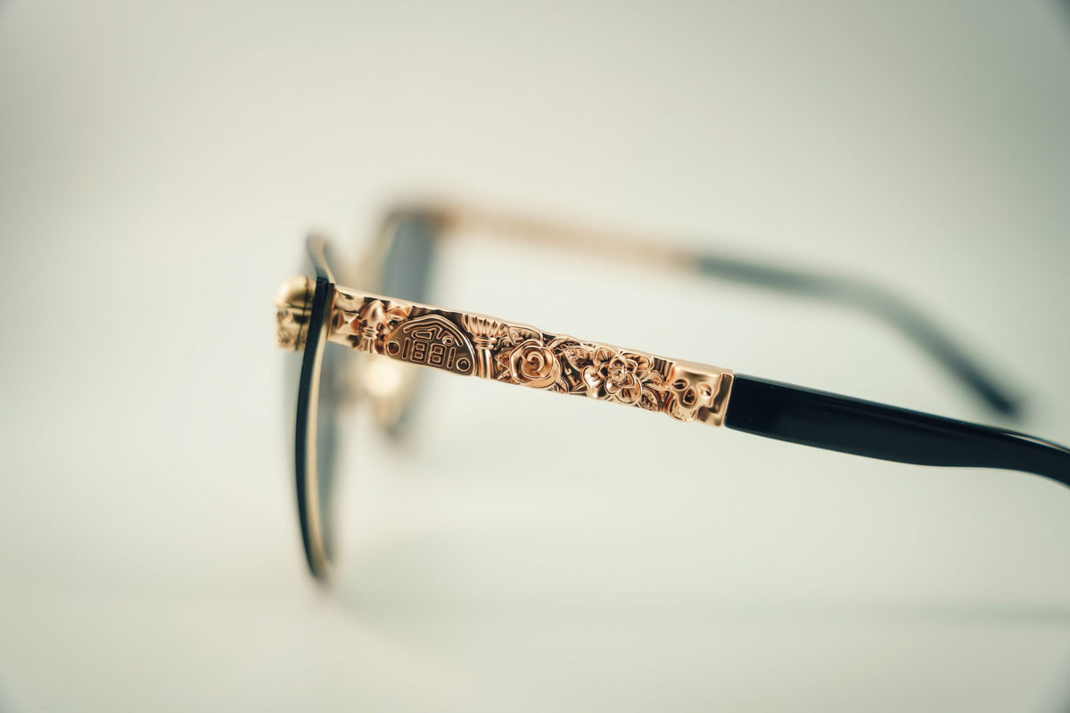 Gafas Sixnine Calavera Gold-Black