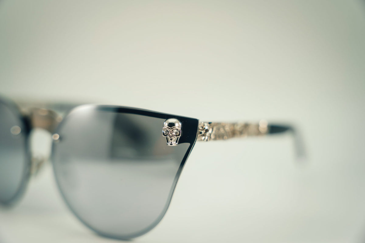 Gafas Sixnine Calavera Silver