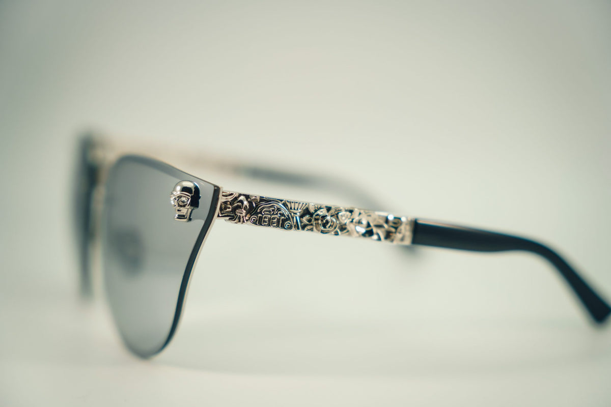 Gafas Sixnine Calavera Silver