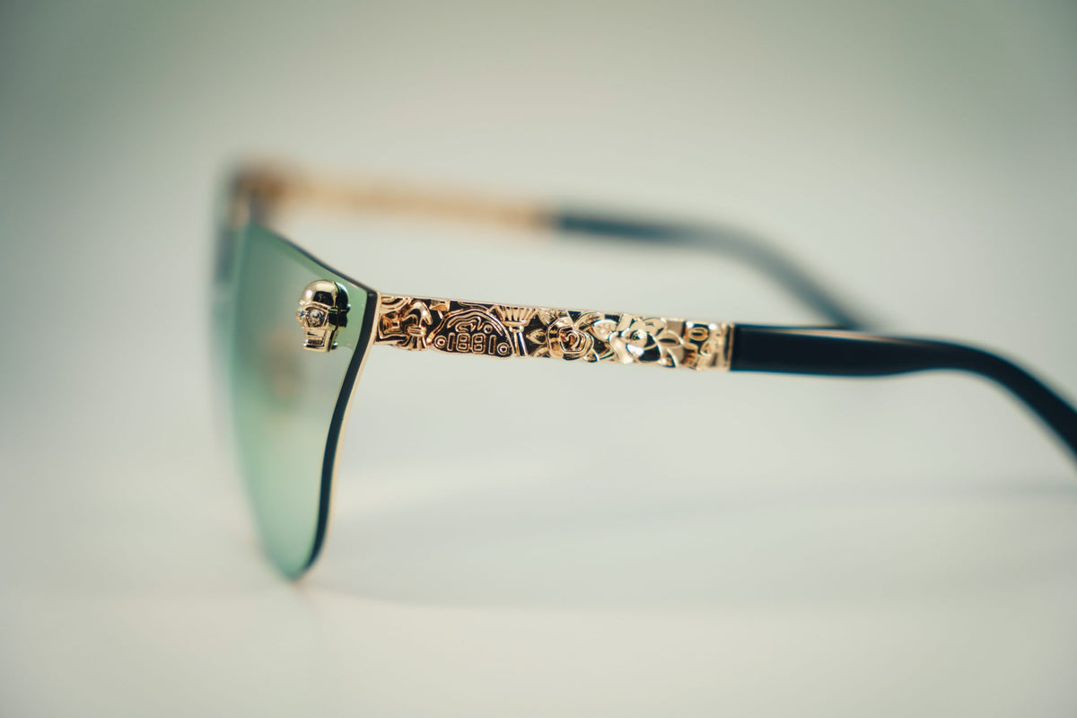 Gafas Sixnine Calavera Gold