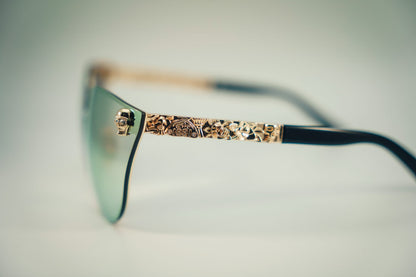 Gafas Sixnine Calavera Gold