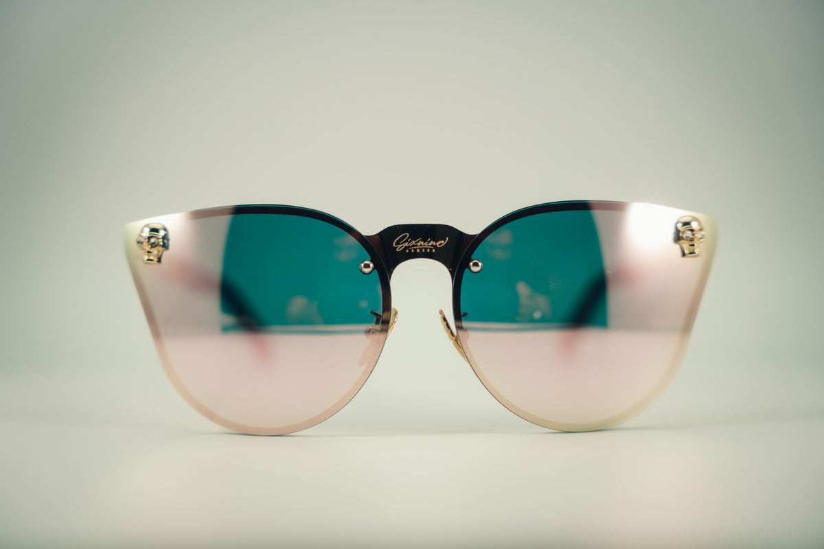 Sixnine Skull Pink Glasses