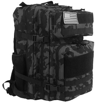 MOCHILA TACTICA NEGRA MILITAR EMPRO