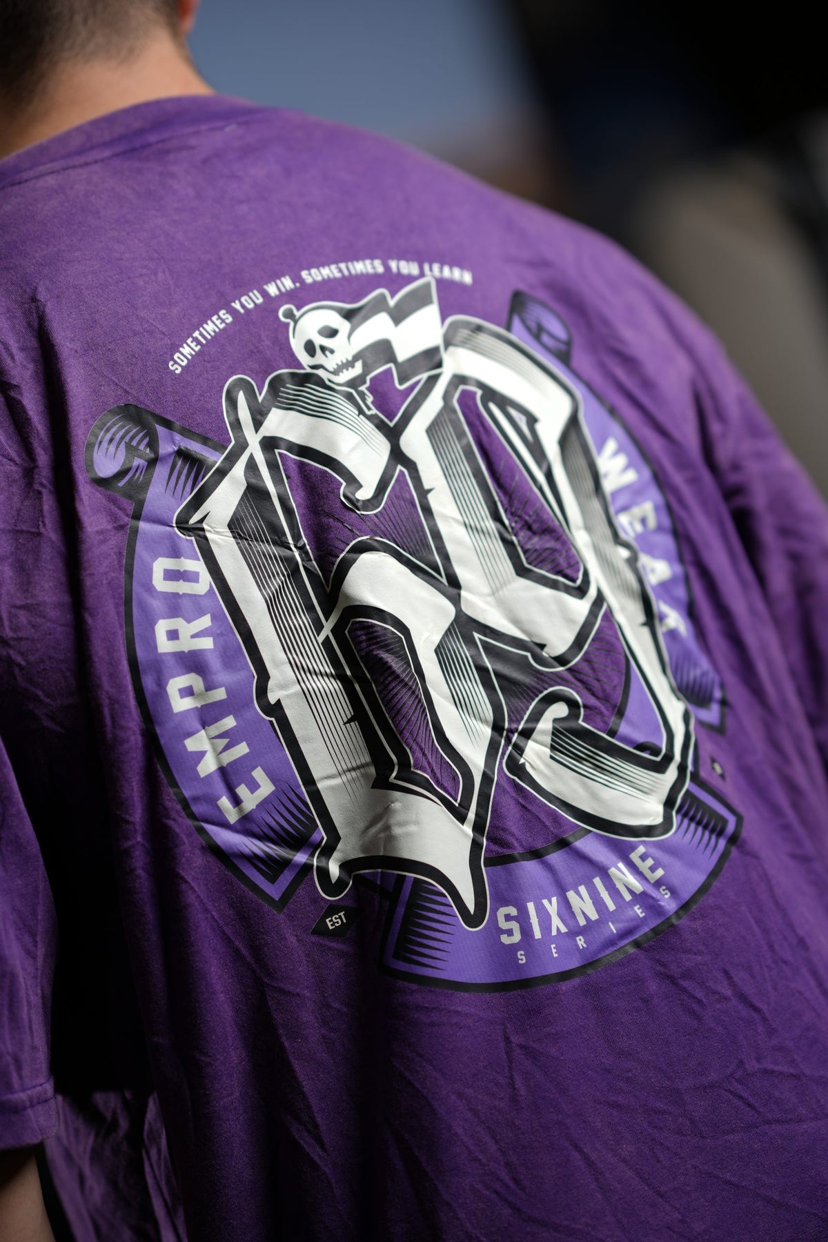 OVERSIZE 69 ACID VIOLET