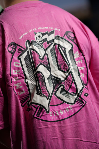 OVERSIZE 69 ACID ROSA