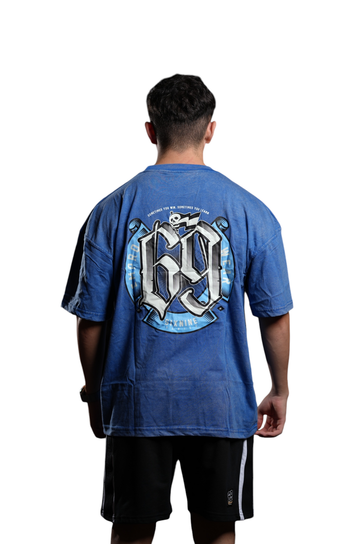 OVERSIZE 69 ACID AZUL