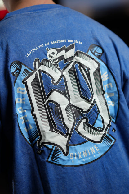 OVERSIZE 69 ACID AZUL