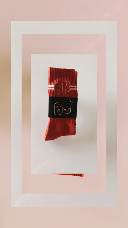 Socks 69 Series Sixnine Red
