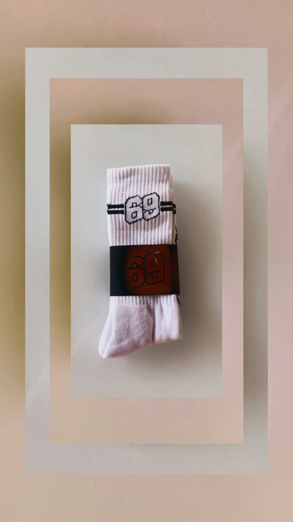 Calcetines 69 Serie Sixnine White