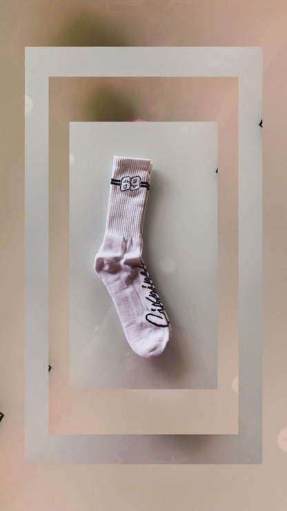 Calcetines 69 Serie Sixnine White