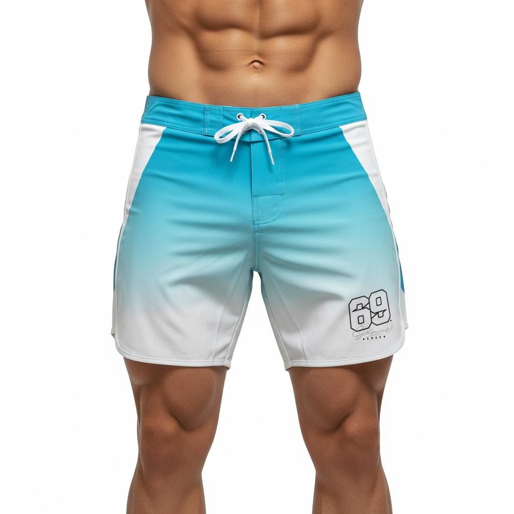 Short Men's Sky Blue