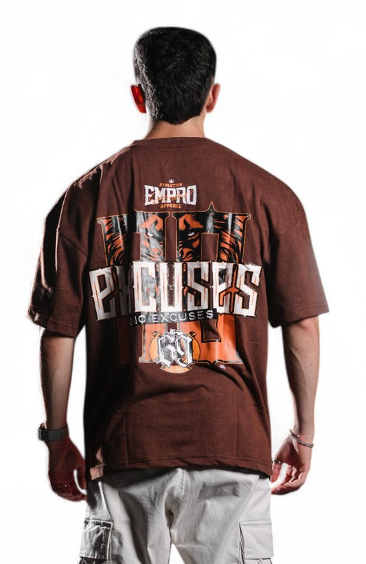 OVERSIZE ACID NO EXCUSE MARRON