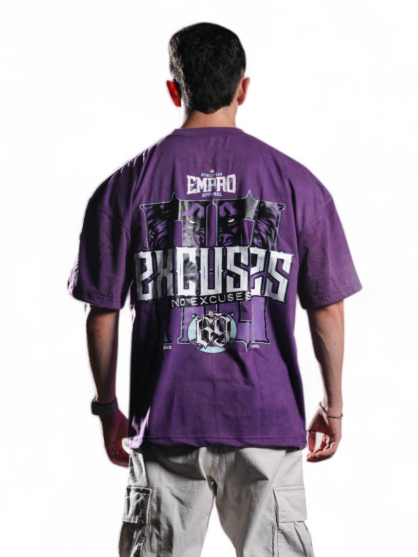OVERSIZE ACID NO EXCUSE VIOLETA