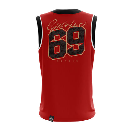 Official Basketball Jersey EmproClassic Red Series Sixnine