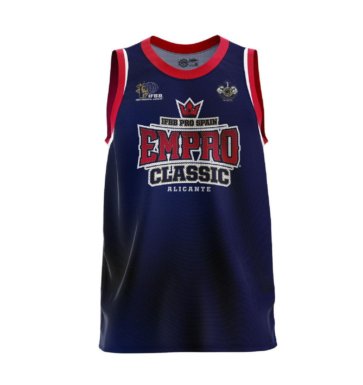 Official EmproClassic Blue Basketball Jersey