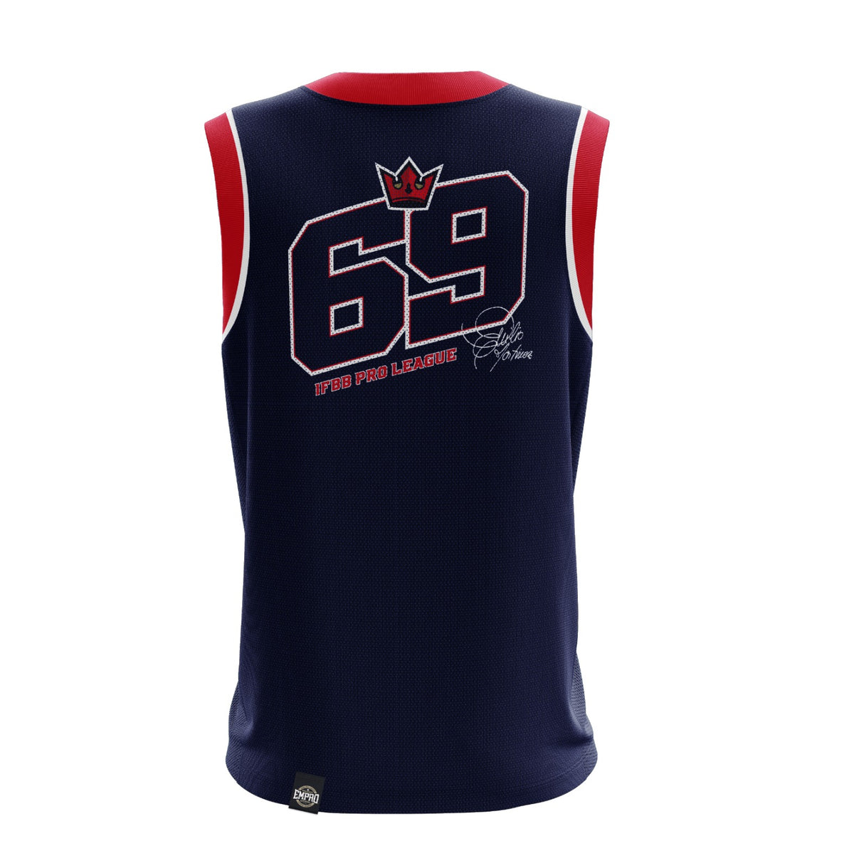 Official EmproClassic Blue Basketball Jersey
