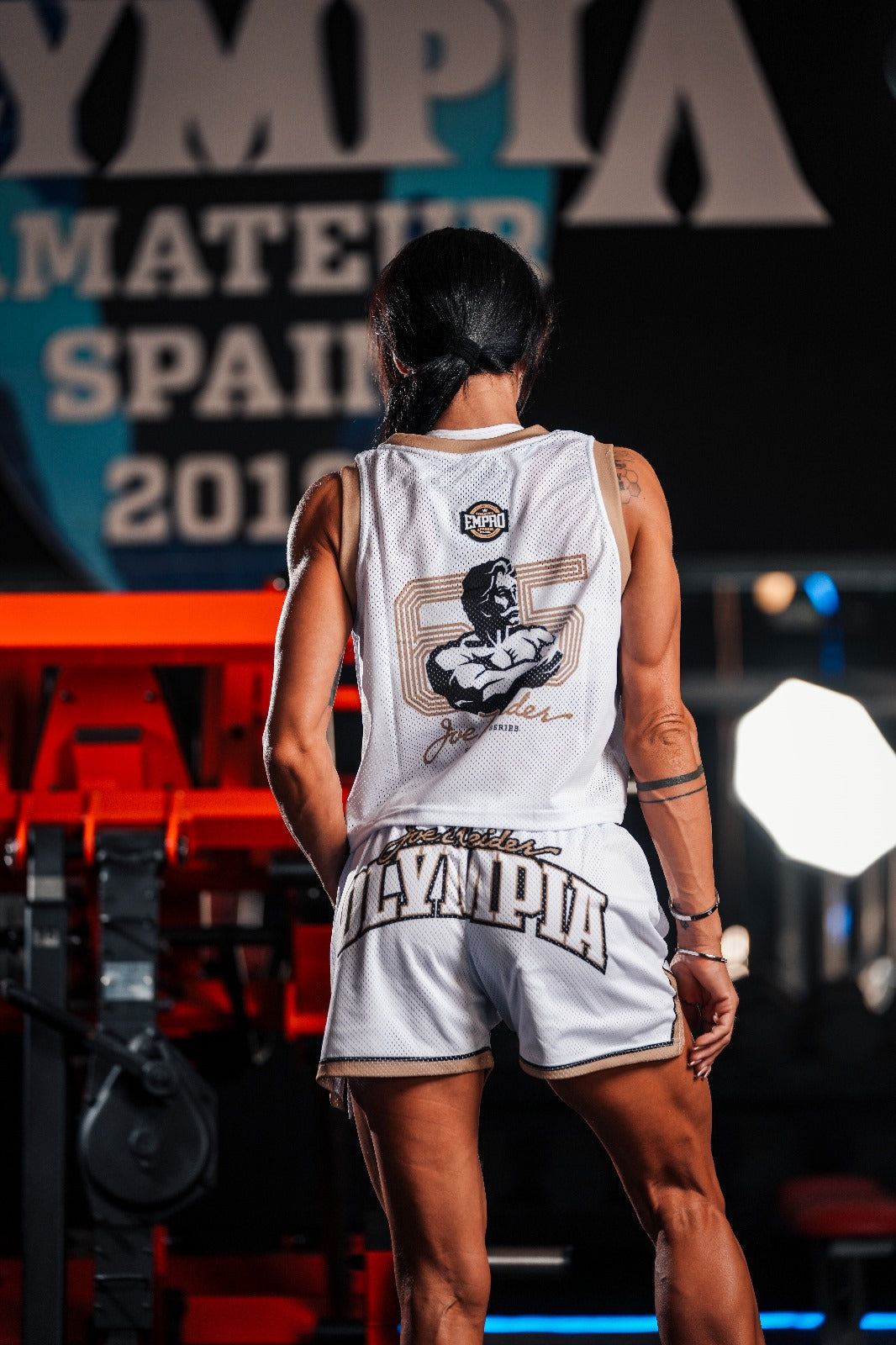 Camiseta Oficial BASKET FIT OLYMPIA 1965 White
