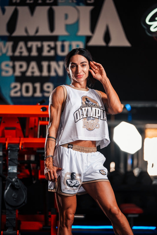 Camiseta Oficial BASKET FIT OLYMPIA 1965 White