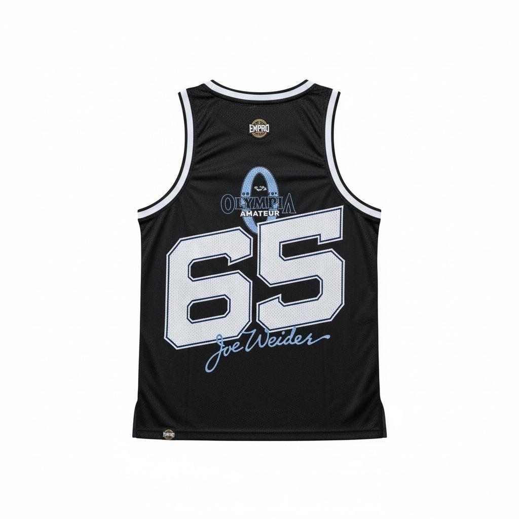 Camiseta Oficial Basket Olympia Amateur Black