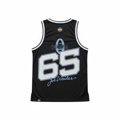 Camiseta Oficial Basket Olympia Amateur Black