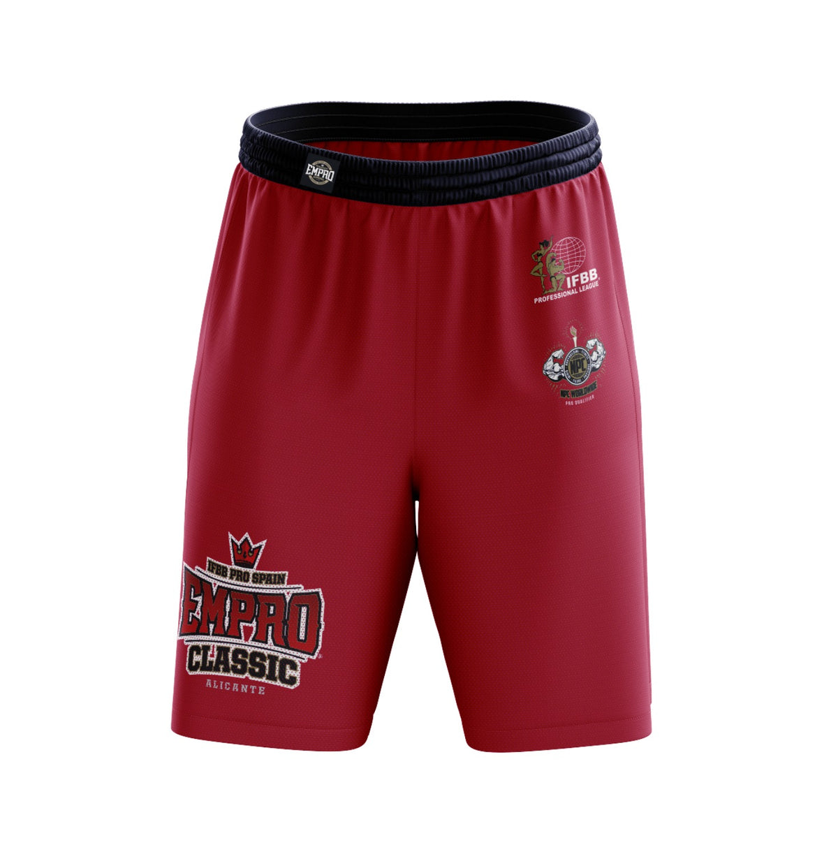 Bermuda Oficial Basket EmproClassic Roja