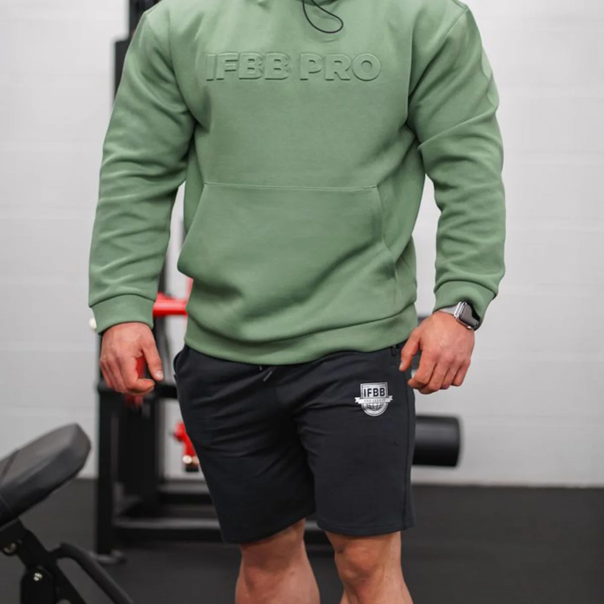 IFBB Pro Green Bermuda Shorts
