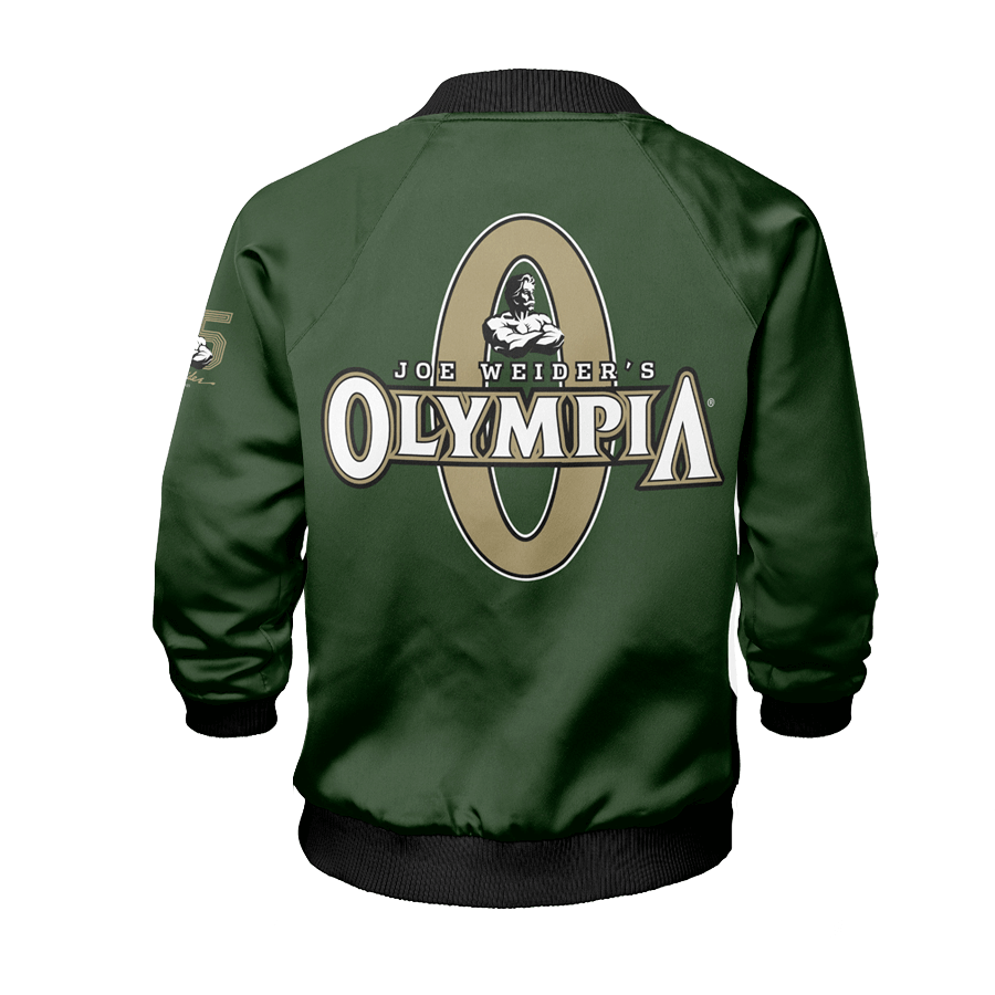 Chaqueta Bomber CROP Oficial O Green (Special Design)