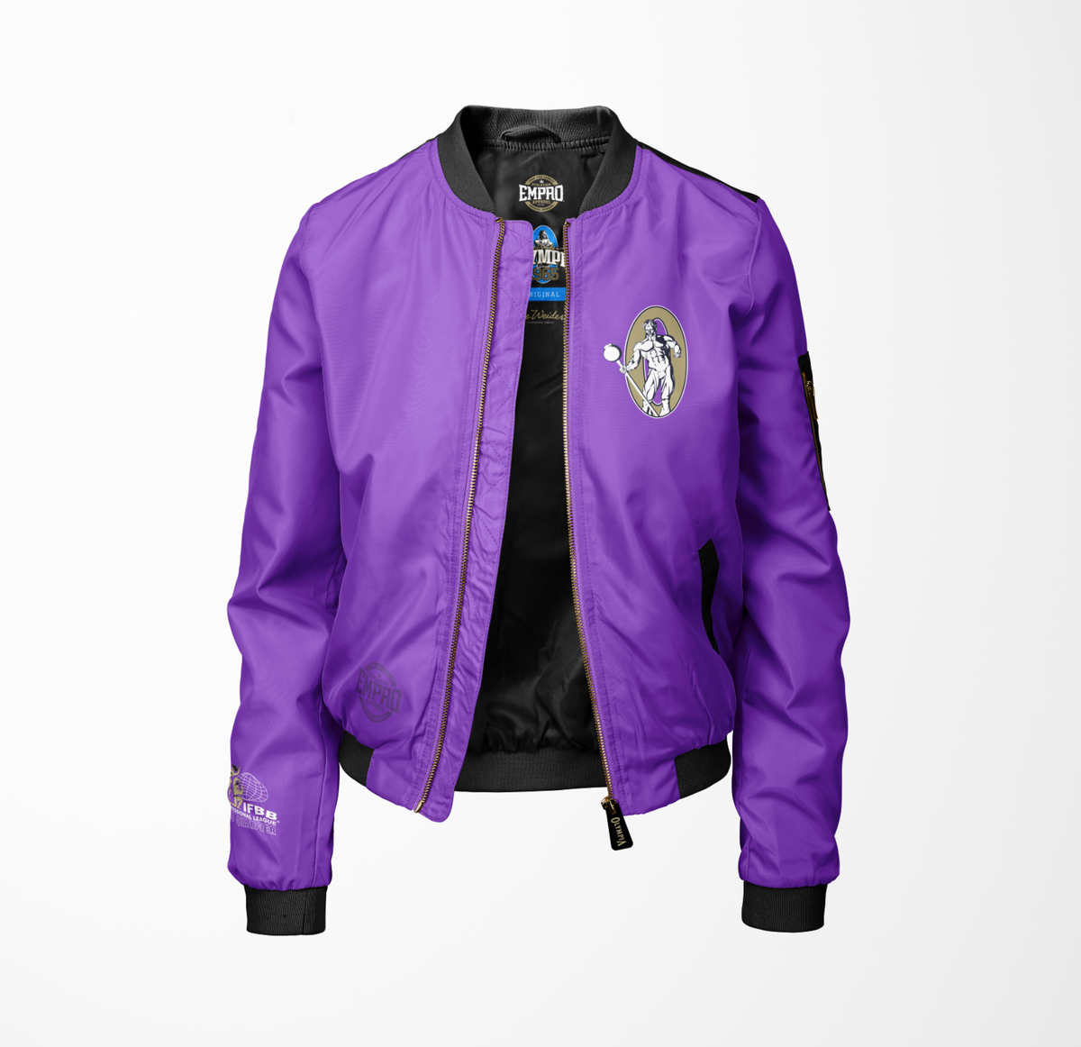 Chaqueta Bomber O 1965 Violet