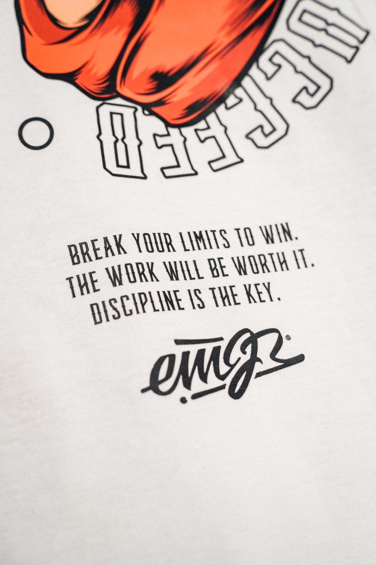 Oversize Break Your Limits White - EMJR Series