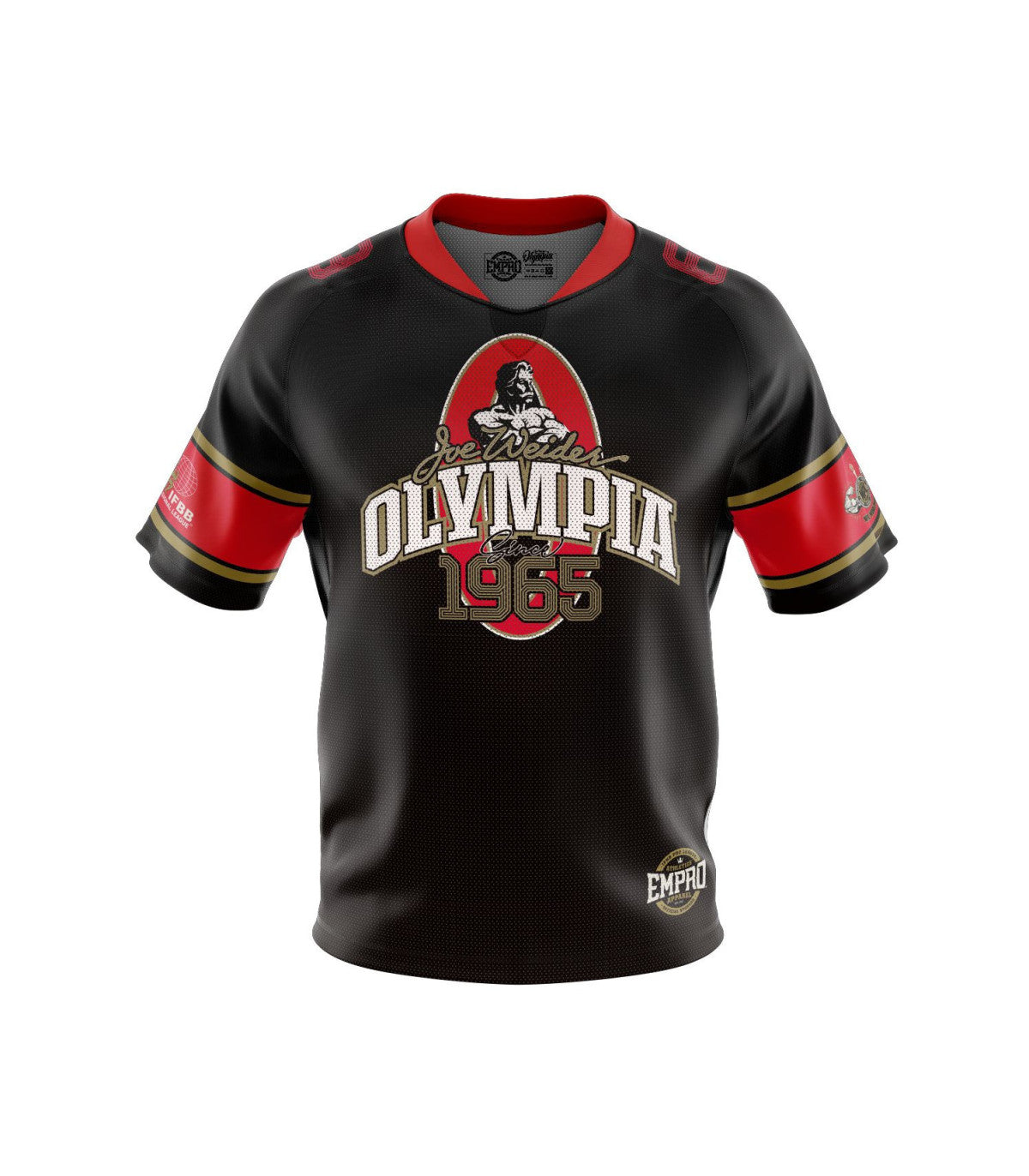 Camiseta Oficial NFL O 1965 Red - Black