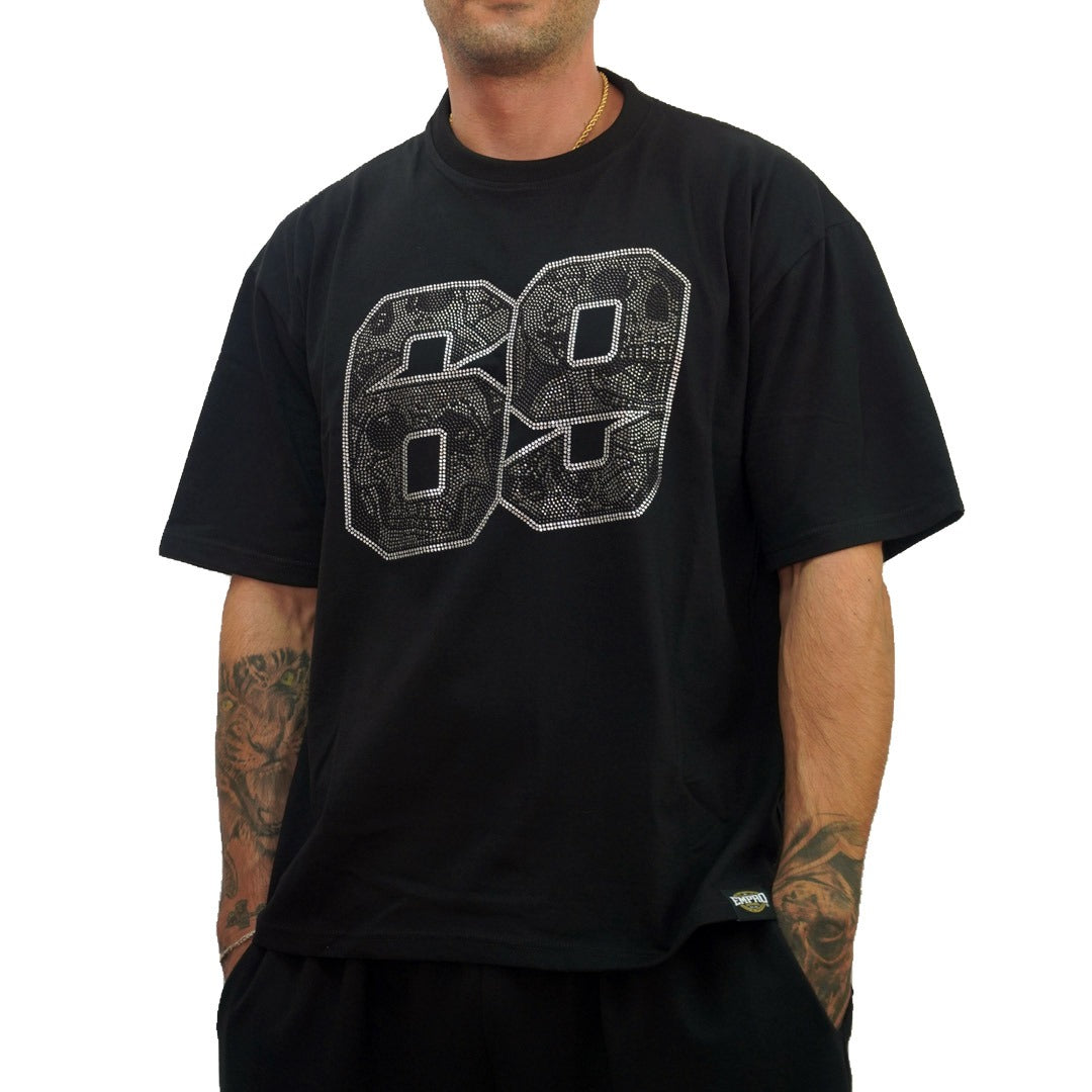 ¡Exclusiva! Camiseta Oversize 69 Brillante Serie Sixnine