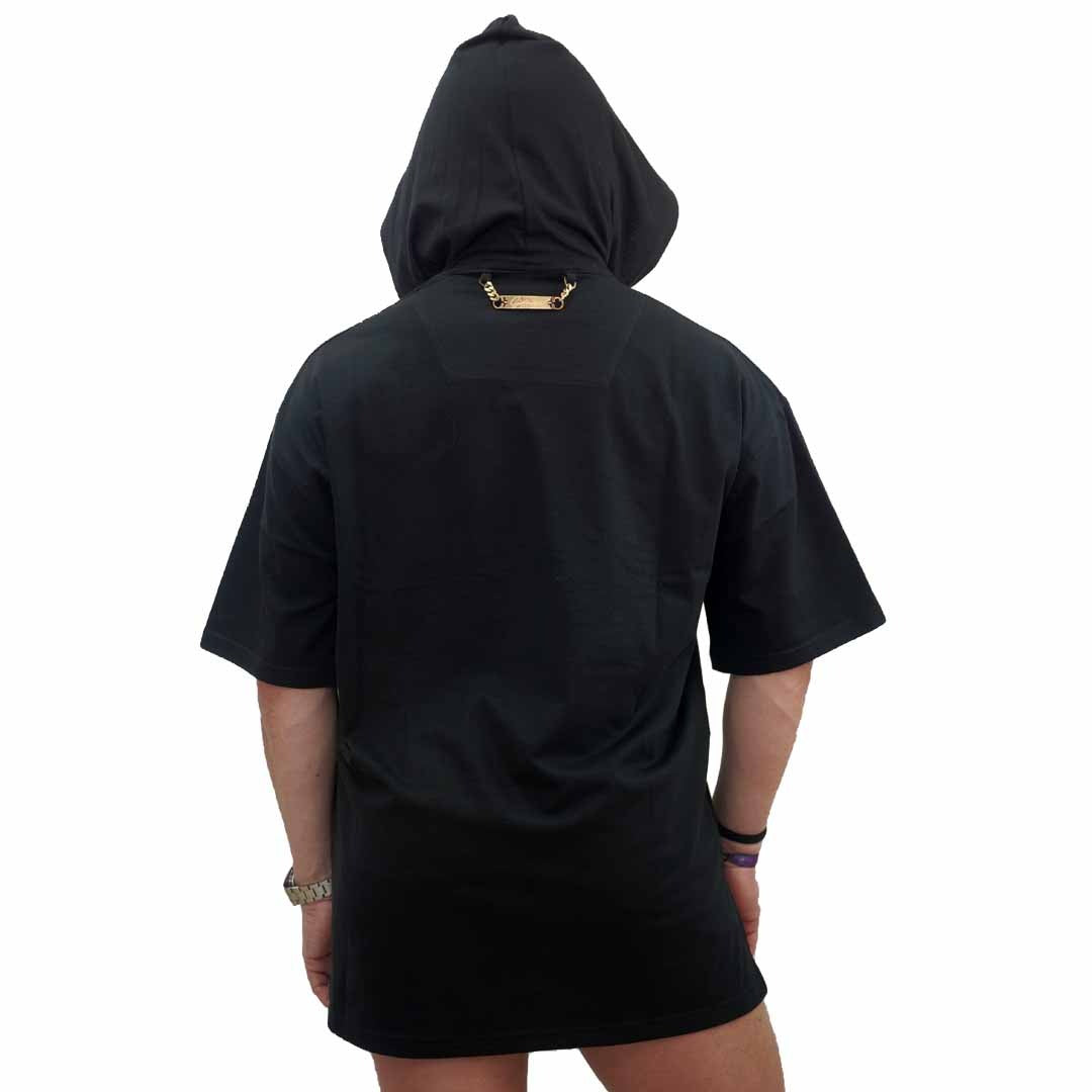 Exclusive! Sixnine Red Series Shiny Skull Hoodie T-Shirt
