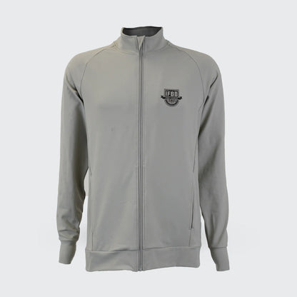 CHAQUETA IFBB PRO GRIS IFBB