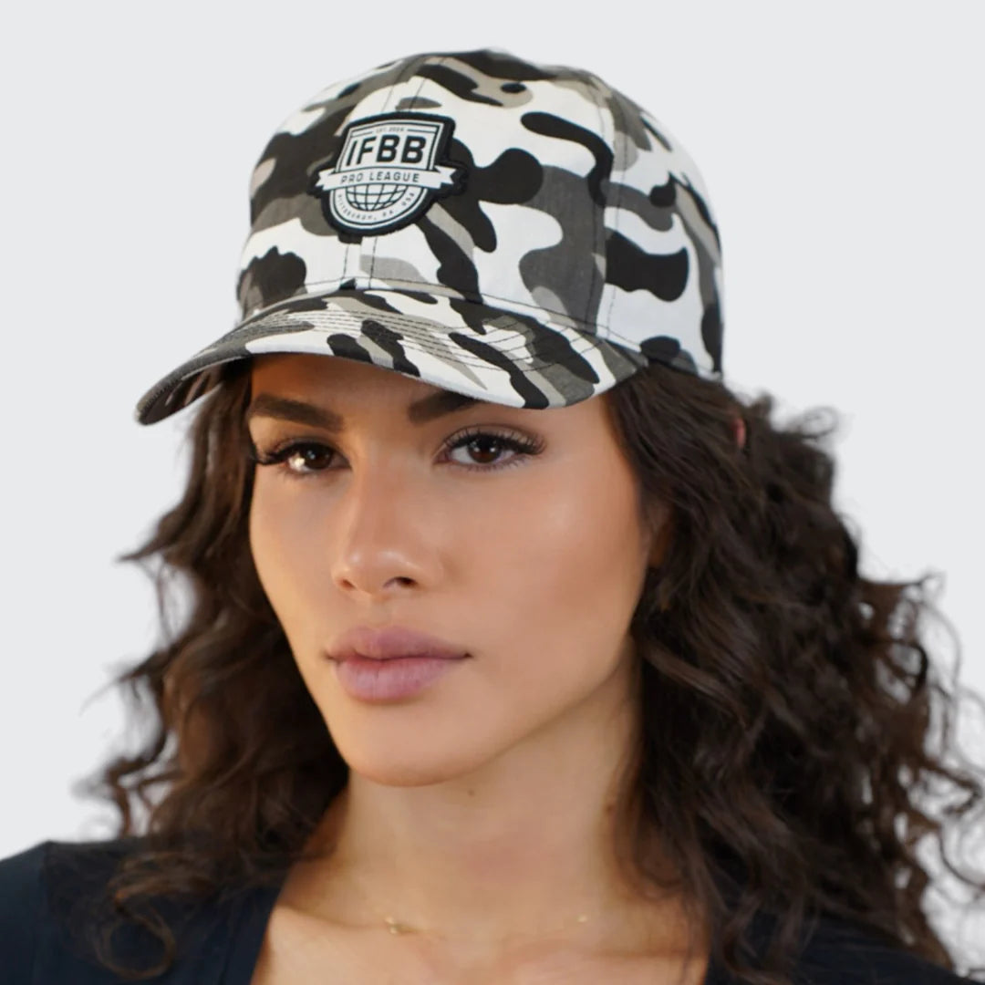 IFBB PRO SNOW CAMO HAT