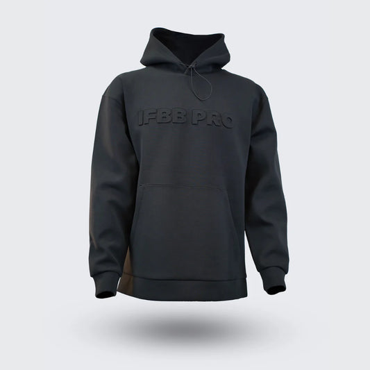 SUDADERA IFBB PRO NEGRA IFBB