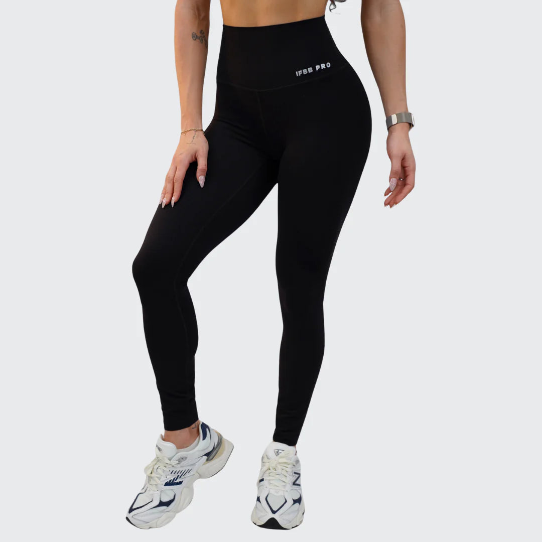 IFBB PRO BLACK IFBB LEGGINGS