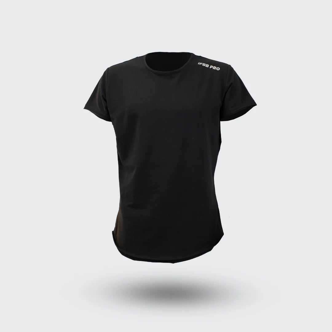 IFBB Men's Fitted T-Shirt - Black