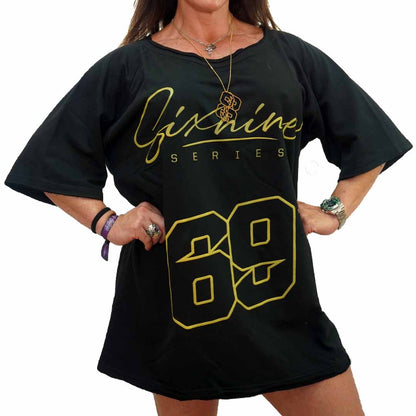 Camiseta Culturista Sixnine Black