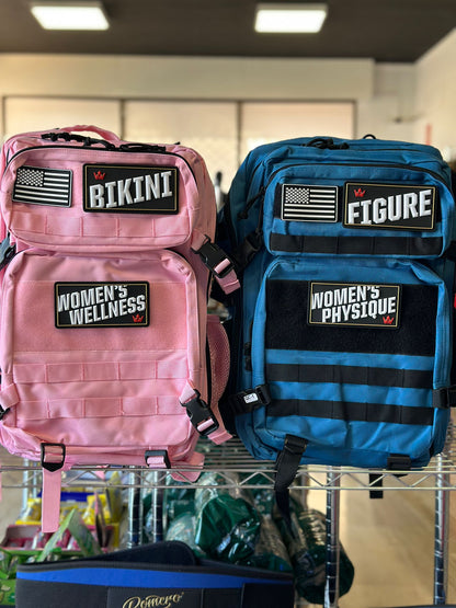 Parches velcro para mochilas