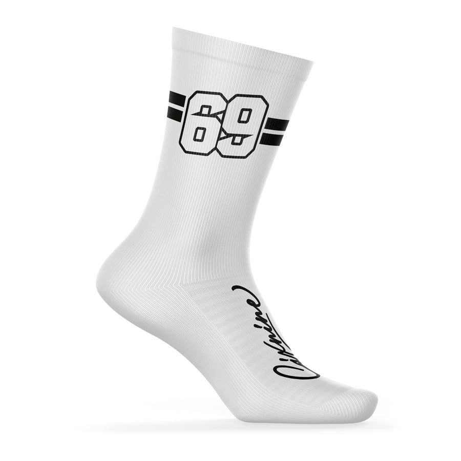 Calcetines 69 Serie Sixnine White